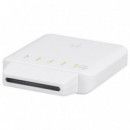 UBIQUITI Switch Usw-flex 5 Poe Interio y Exterior UBIQUITI Networks Unifi Usw-flex, Gestionado, L2, Gigabit Ethernet (10/100/10