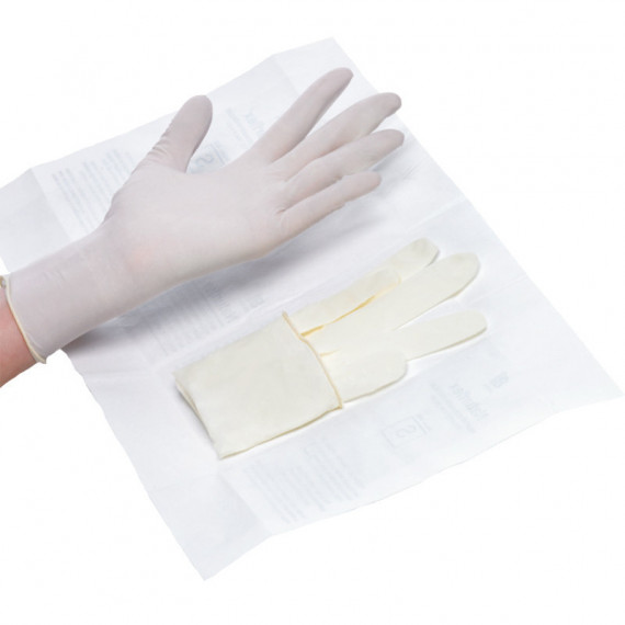 Guante látex estéril con polvo - 50 pares