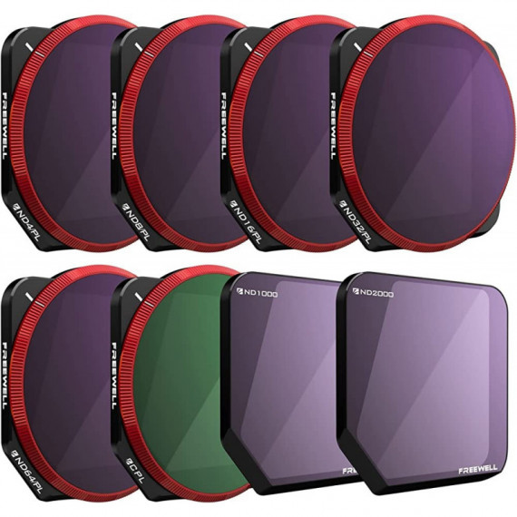 Pack 8 Filtros Frewell All Day para Mavic 3  FREEWELL