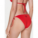 Parte Baja Bikini CALVIN KLEIN Rojo