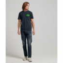 SUPERDRY Vintage Vl Neon Tee