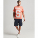 Camiseta Code Classic Osaka de SUPERDRY