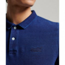 Polo de Algodón Orgánico Vintage Destroy de SUPERDRY