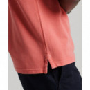 Polo de Algodón Orgánico Vintage Destroy de SUPERDRY