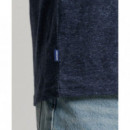 Camiseta sin Mangas Vintage Logo Bordado de SUPERDRY