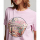 Camiseta Vintage Logo Narrative de SUPERDRY