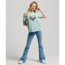 Camiseta Vintage Logo Narrative de SUPERDRY