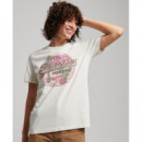 Camiseta Vintage Logo Narrative de SUPERDRY