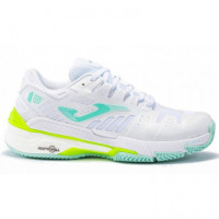 Zapatillas Joma T.slam Lady 2332 Blanco Celeste  JOMA PADEL
