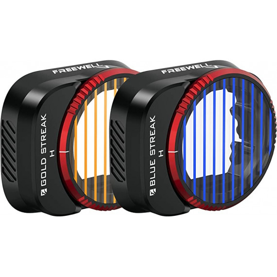 Freewell Filtro de Efecto Anamórfico Azul y Dorado para Dji Mini 3 Pro  FREEWELL