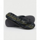 Chanclas Scuba Camo de SUPERDRY