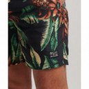 Bañador de Estampado Hawaiano SUPERDRY