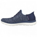 Zapatillas Slip-ins: Summits - Dazzling Haze de SKECHERS