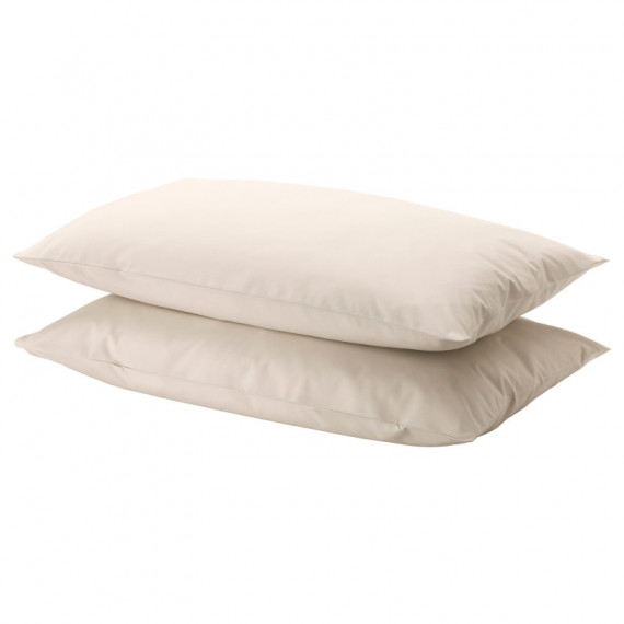 Dvala Funda Almohada 50X80 Beige X2  IKEA