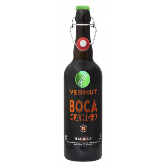 Vermut Tinto Bocamanga Enebro  BODEGA PISTACORTA