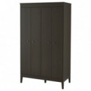 Idanas Armario 121X211 Marron Oscuro  IKEA