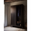 Idanas Armario 121X211 Marron Oscuro  IKEA