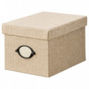 Kvarnvik Caja/tapa 18X25X15 Beige  IKEA