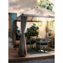 Himmelso Cenador 300X300 Gris/beige  IKEA