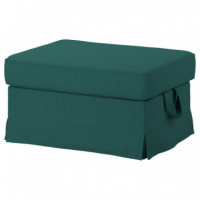 Ektorp Funda Reposapies Totebo Turquesa Oscuro  IKEA