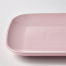 Fargklar Plato 30X18 Mate Rosa Claro X4  IKEA