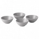Fargklar Cuenco 16 Mate Gris Claro X4  IKEA