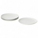 Godmiddag Plato 26 Blanco X4  IKEA