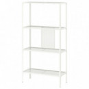 Baggebo Estanteria 60X25X116 Metal/blanco  IKEA