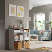 Vihals ESTANTERIA/4 Estantes 95X37X90 Blanco  IKEA