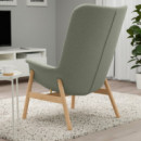 Vedbo Sillon Respaldo Alto Gunnared Verde Claro  IKEA