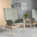 Vedbo Sillon Respaldo Alto Gunnared Verde Claro  IKEA