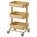 Raskog Carrito 35X45X78 Amarillo  IKEA