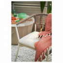 Segeron Silla Exterior Blanco/beige  IKEA