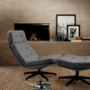Havberg Sillon Giratorio Lejde Gris/negro  IKEA