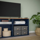 Skruvby Banco TV 118X38X60 Negro-azul  IKEA