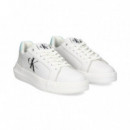 Deportivo Piel Blanco  CALVIN KLEIN