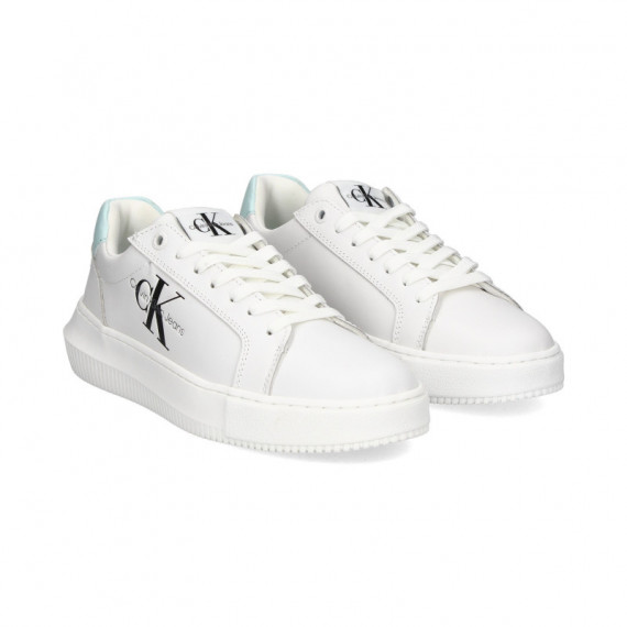 Deportivo Piel Blanco  CALVIN KLEIN