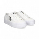 Dep.plataforma Textil Blanco  CALVIN KLEIN