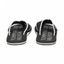 Flip Flop Negro  TOMMY HILFIGER