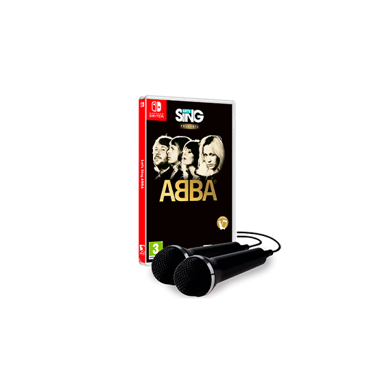 Lets Sing Abba + 2 Microphones Switch PLAION