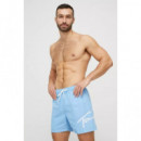 Bañador de Medio Largo con Logo Distintivo Tommy Jeans  TOMMY HILFIGER