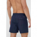 Bañador de Medio Largo con Logo Distintivo Tommy Jeans  TOMMY HILFIGER