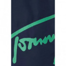 Bañador de Medio Largo con Logo Distintivo Tommy Jeans  TOMMY HILFIGER