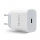AISENS Cargador Pared 20W Usb-c/ Blanco