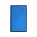 AISENS Caja Externa ASE-2525BLU Disco Duro 2.5 USB 3.1 sin Tornillos