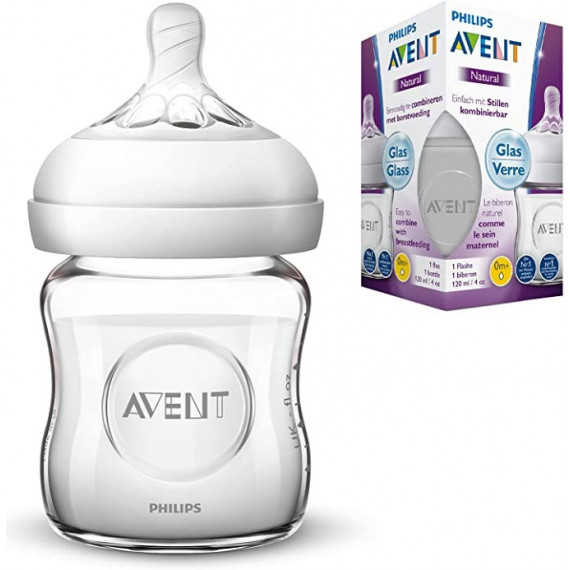 Biberon Pp Cristal Natural Philips AVENT 120 Ml