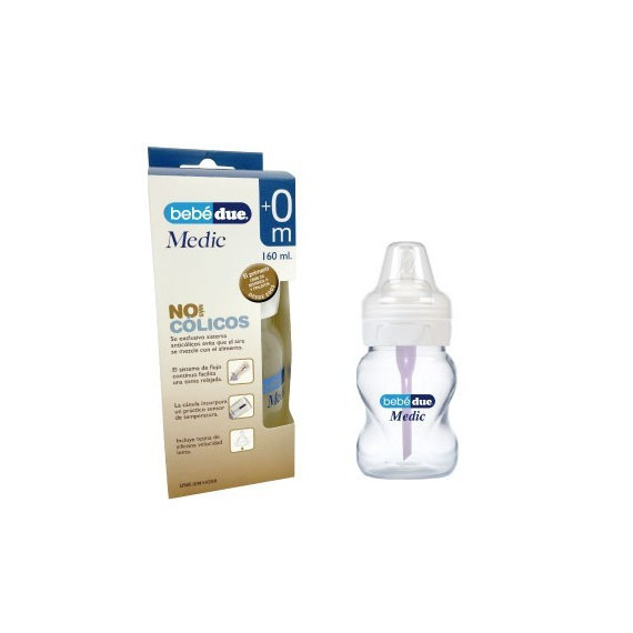 Bebedue Biberon 160ML. ( Medic)  BEBE DUE