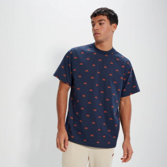 Camiseta ELLESSE Azul Marina Logos