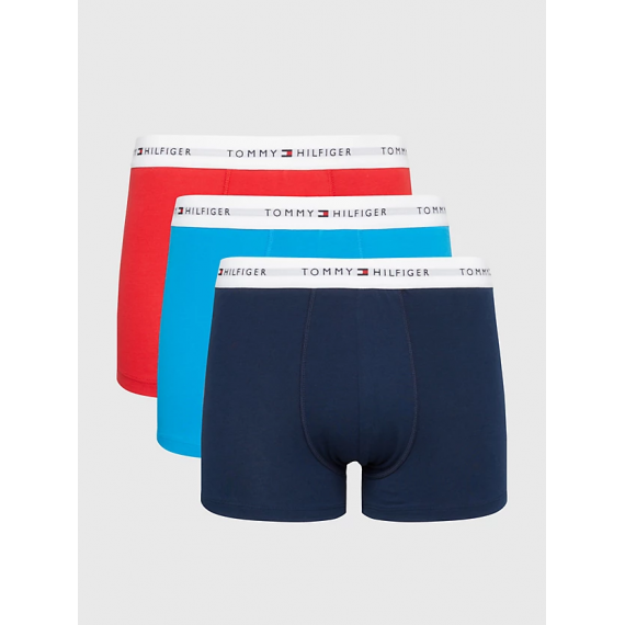 3PACK Boxer TOMMY JEANS Azul Marino Rojo Azul