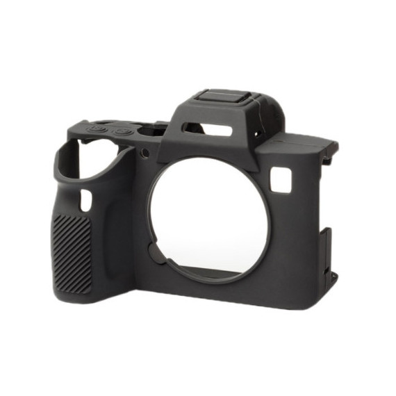 Funda Silicona EASYCOVER para Sony A9II / A7R4 Negro